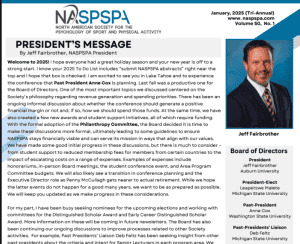 NASPSPA Newsletter, Winter 2025